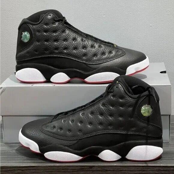 Jordan Other - 2023 Air Jordan 13 Retro Playoffs Black Varsity Red White 414571-062 Size 8 - 13
